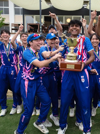 Japan secure qualification for the Men's U19 Cricket World Cup 2026