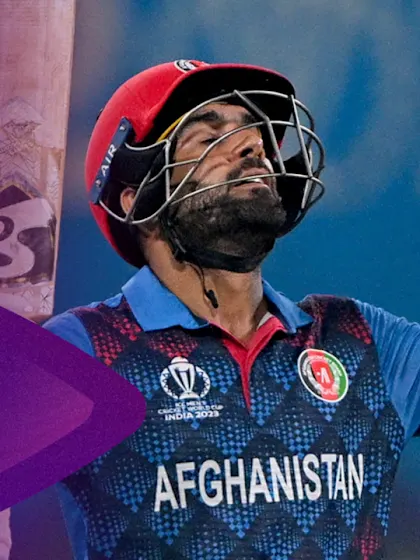 Shahidi's unbeaten fifty leads Afghanistan to third win | CWC23