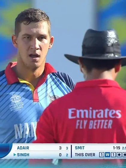 T20WCQ: IRE v NAM – Highlights of JJ Smit's 3/19