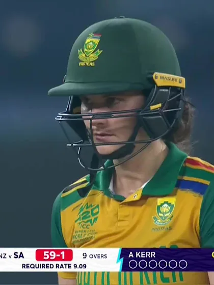 Logo of Laura Wolvaardt - Wicket - South Africa vs New Zealand