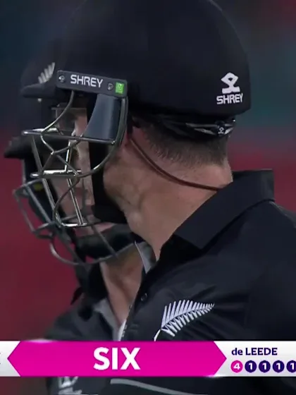 Mitch Santner - Six - New Zealand vs Netherlands
