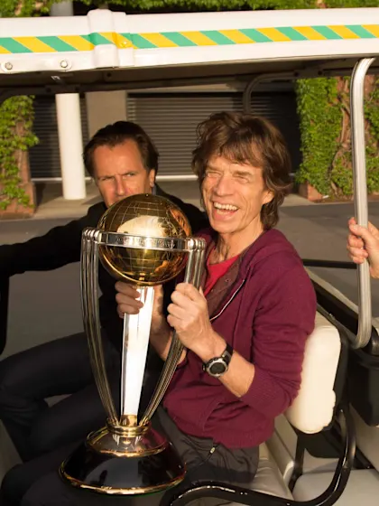Mick Jagger, Charlie Watts get World Cup Satisfaction