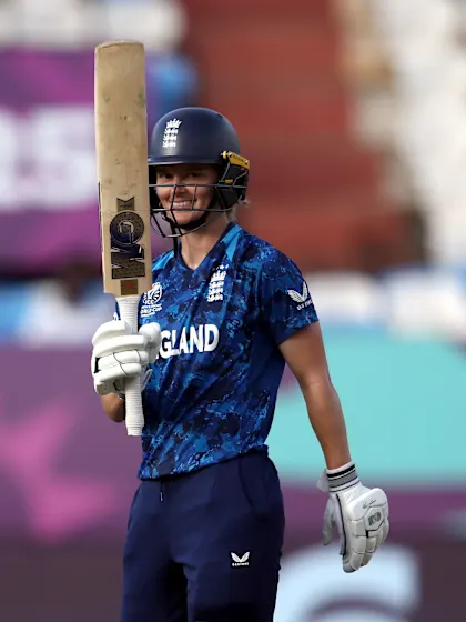 Jones brings up fifty in style | CWC25