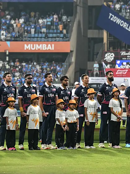 USA sing along to their national anthem | T20WC 2026
