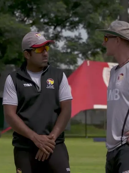 UAE v Zimbabwe - Dougie Brown feature