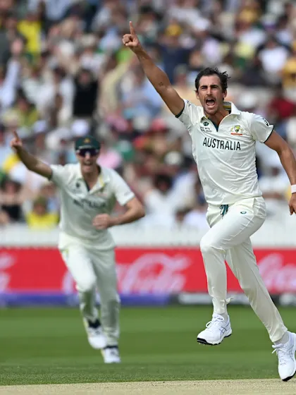 Logo of Starc removes Markram in the first over | WTC25 Final
