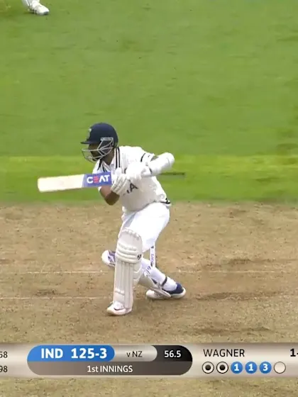Rahane's perfect cover drive | WTC21 Final | Ind v NZ