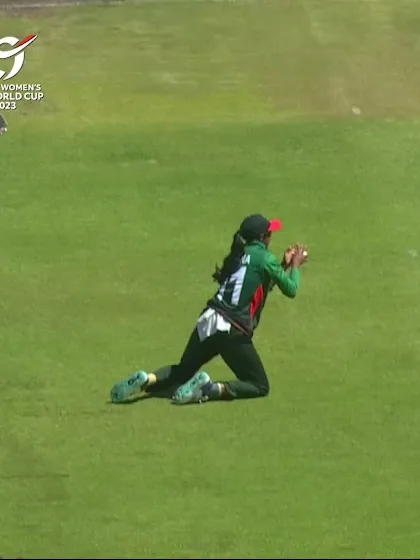 Wicket - Kate-Pelle - Australia U19s Women v Bangladesh U19s Women ICC U19W T20WC 2023
