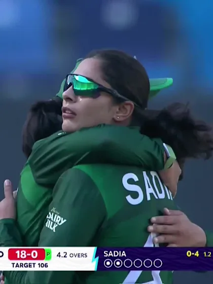 Logo of Smriti Mandhana - Wicket - India vs Pakistan