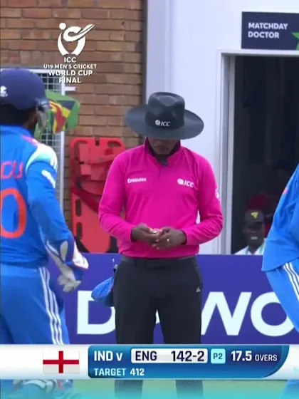Thomas Rew - Wicket - England vs India
