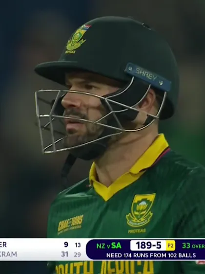 Logo of Aiden Markram - Wicket vs New Zealand