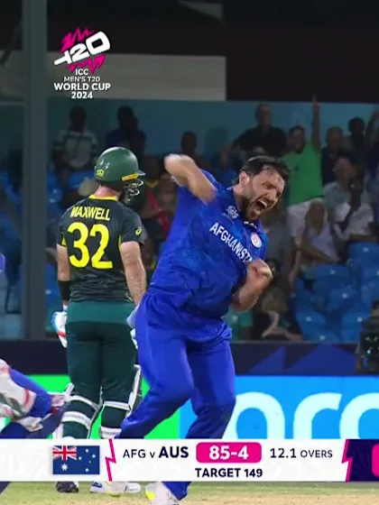 Logo of Tim David - Wicket - Afghanistan vs Australia