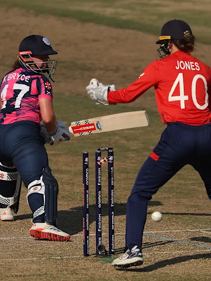 Logo of Four and out! Kathryn Bryce departs | WT20WC 2024
