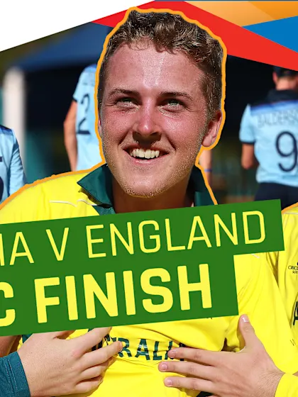 ICC U19 CWC: The epic finish to Australia's group stage win over England