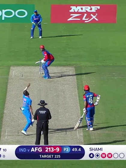 Logo of CWC19: IND v AFG - Mohammad Shami's hat-trick