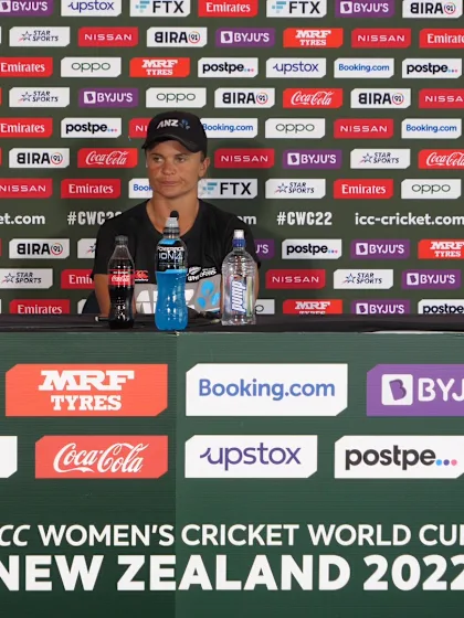 6 March - Dunedin - New Zealand player Suzie Bates pre-match press conference