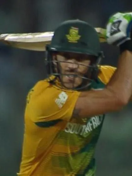 Faf du Plessis Innings for South Africa V Sri Lanka Video ICC WT20 2016