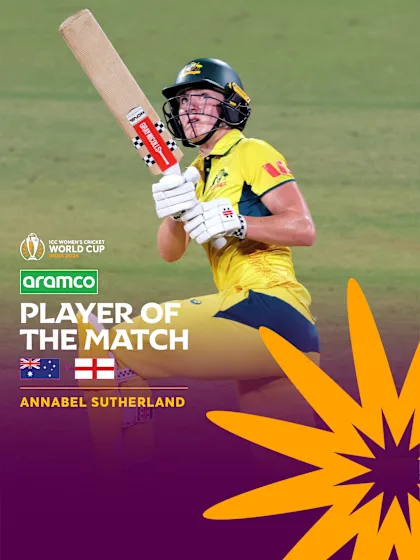 Sutherland's all-round excellence | Aramco POTM Highlights | CWC25