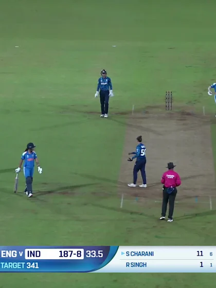 Sree Charani - Wicket - India Women vs England Women