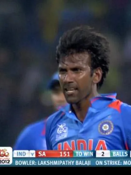 India win a 1 run thriller v South Africa WT20 2012