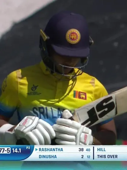 ICC U19 CWC: SL v ENG – Haynes' brilliant direct hit finds Dinusha short