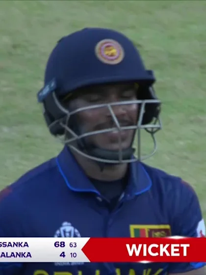 Logo of Pathum Nissanka - Wicket - Bangladesh vs Sri Lanka