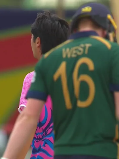 J West with a Four vs. Japan