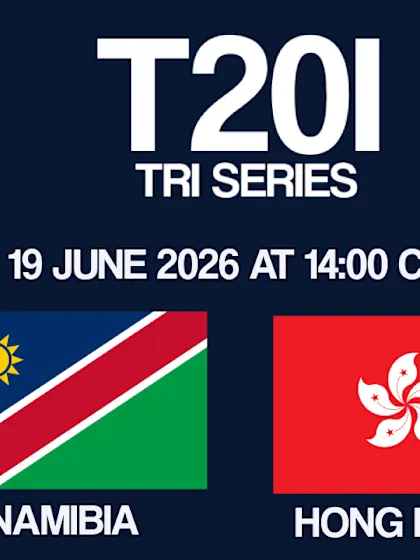2nd T20I: Namibia v Hong Kong, China