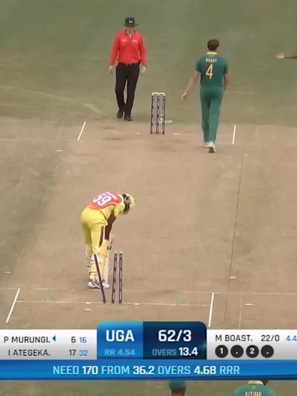 Match Highlights | SA v UGA | ICC U19 Men's CWC 2022