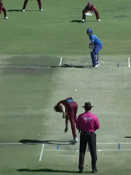 Osman Sadat with a Four vs. West Indies