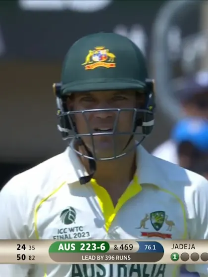 Fifty! Vital knock from Alex Carey | WTC23 Final