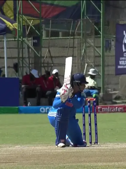 Vaibhav Sooryavanshi with a Four vs. Pakistan