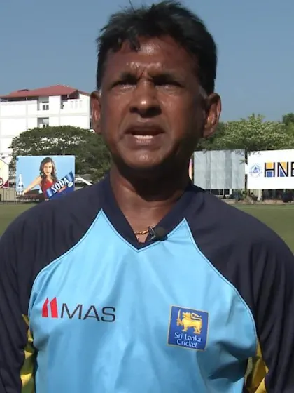Sri Lanka Women's Coach Hemantha Devapriya after win over Thailand