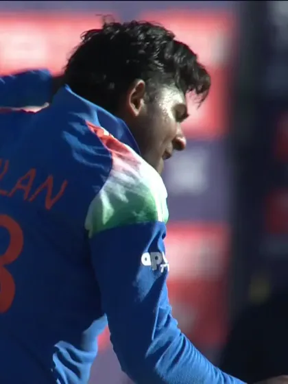 Huziafa Ahsan - Wicket - India vs Pakistan