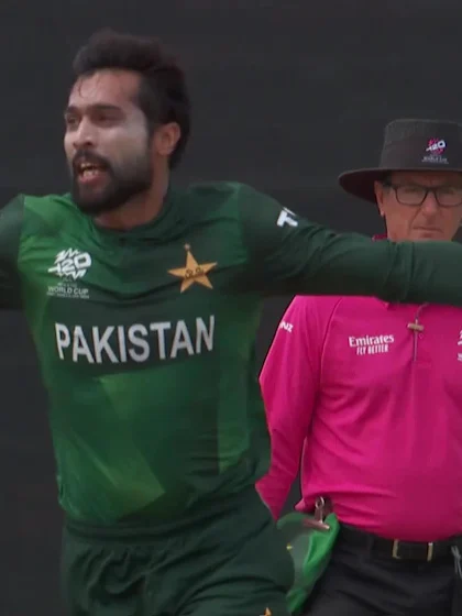 Logo of Paul Stirling - Wicket - Pakistan vs Ireland