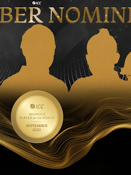 ICC Women's Player of the Month for September 2023 revealed