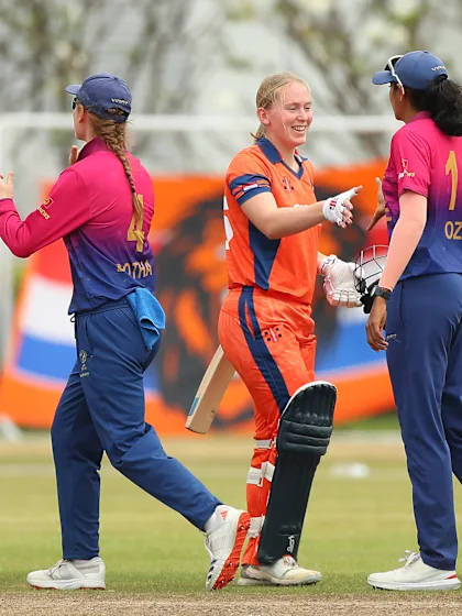 Netherlands v UAE | Match Highlights | Women's Emerging Nations Trophy