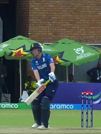 Ben Mayes with a Four vs. India