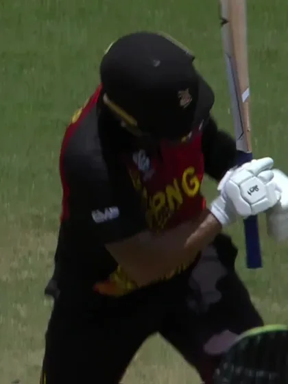 Logo of Chad Soper - Wicket - West Indies vs Papua New Guinea
