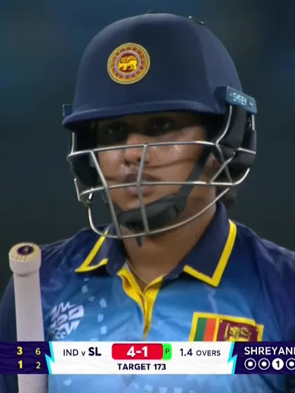 Logo of Chamari Athapaththu - Wicket - India vs Sri Lanka