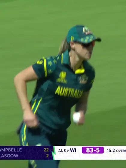 Shemaine Campbelle - Wicket - Australia vs West Indies