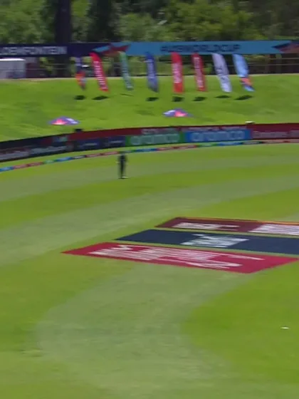 Musheer Khan with a Six vs. Ireland