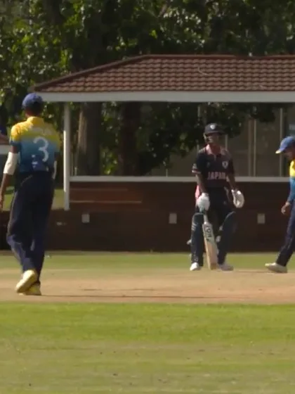 ICC U19 CWC: SL v JPN – Highlights of Sri Lanka's nine-wicket win
