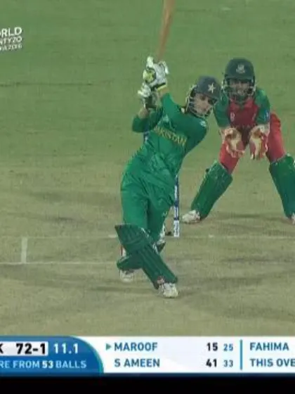 Logo of Bismah Maroof Match Hero for Pakistan v BAN ICC Womens WT20 2016