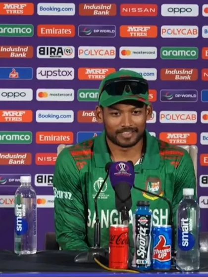 Najmul Hossain Shanto (Bangladesh Captain) post-match Press Conference - 11th November 2023