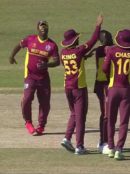 Logo of Steven Taylor - Wicket - West Indies vs USA