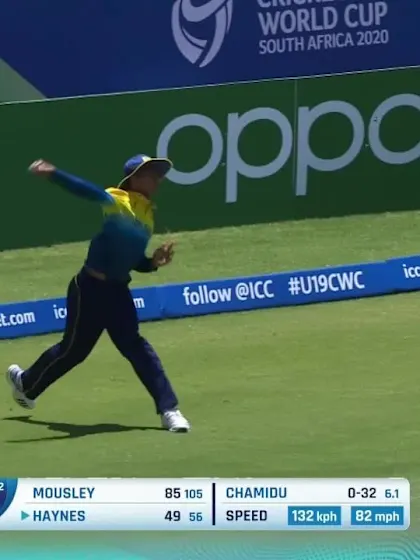 ICC U19 CWC: SL v ENG – Highlights of Jack Haynes' 68