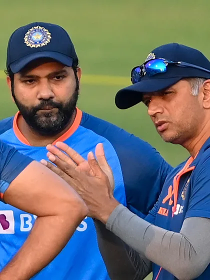 Logo of World Cup on the minds of India and Australia heading into ODI series