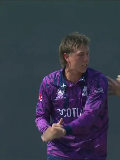Benjamin Manenti - Wicket - Scotland vs Italy