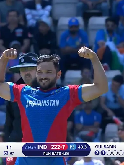 Logo of CWC19: IND v AFG - Slower ball does for Shami